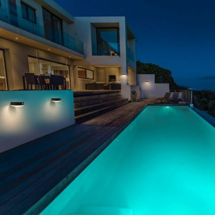 Ledvance - LED Solarna lampa ścienna z czujnikiem ruchu i zmierzchu ENDURA STYLE LED/6W/3,7V 1420 mAh IP44