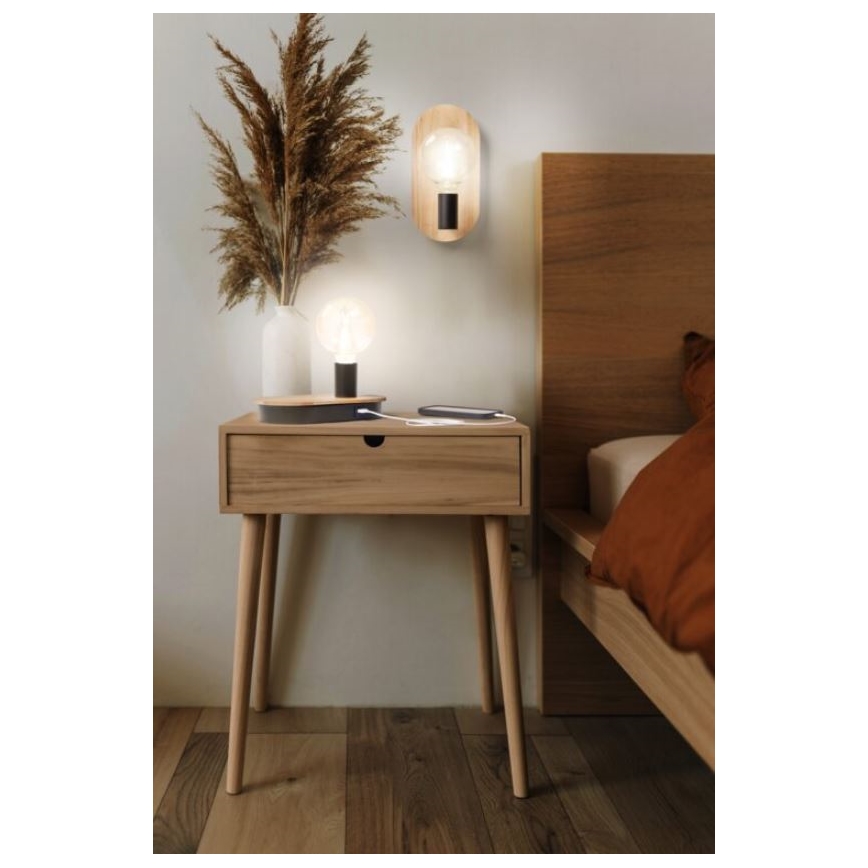 Ledvance - Kinkiet DECOR WOOD 1xE27/8W/230V