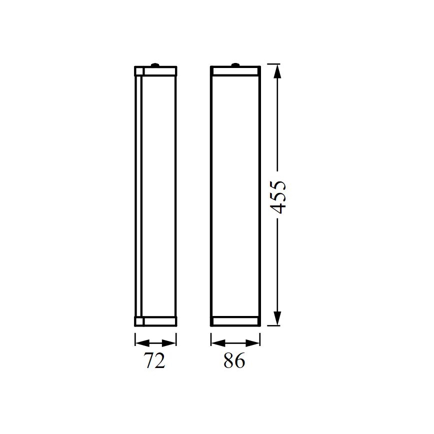 Ledvance - Kinkiet łazienkowy BATHROOM CLASSIC 3xE14/12W/230V IP44