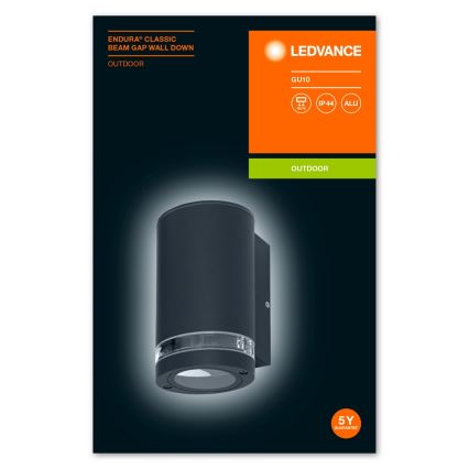 Ledvance - Kinkiet zewnętrzny BEAM 1xGU10/35W/230V IP44