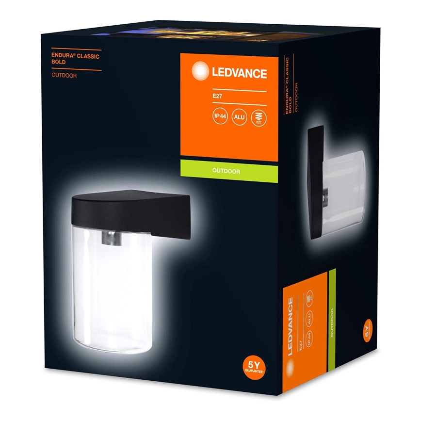Ledvance - Kinkiet zewnętrzny BOLD 1xE27/60W/230V IP44