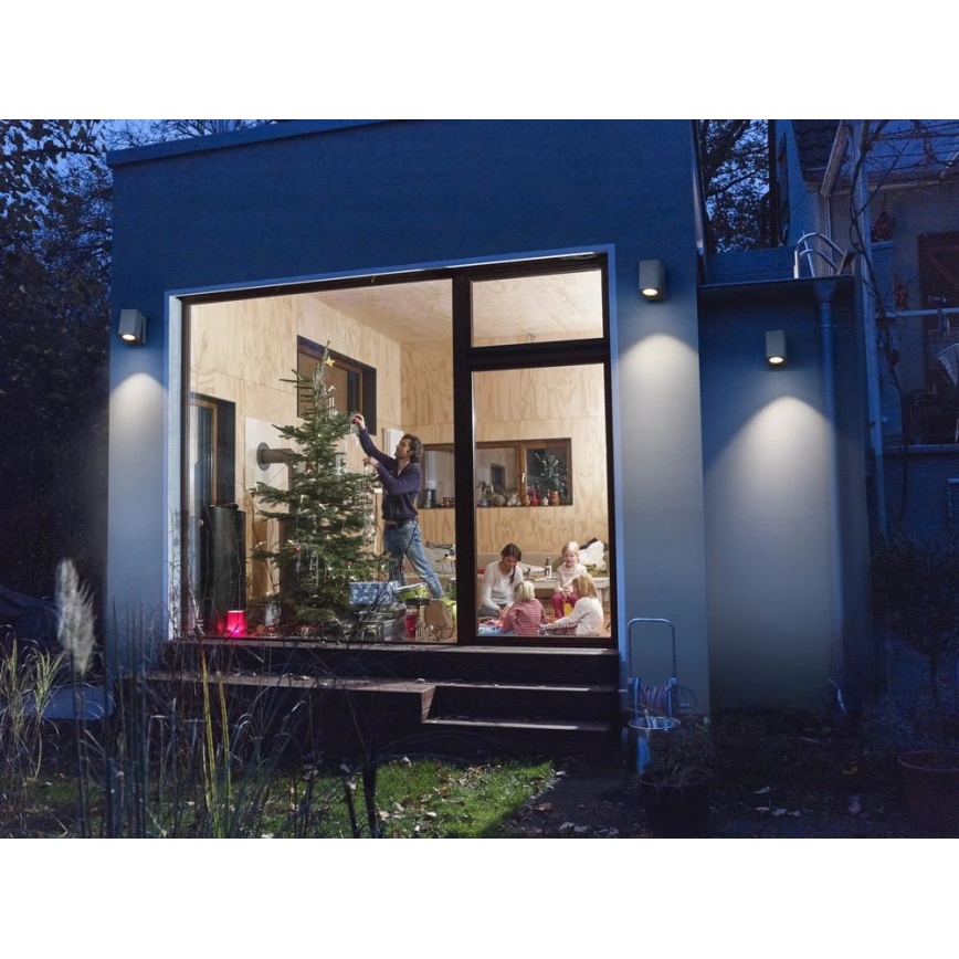 Ledvance - Kinkiet zewnętrzny ENDURA CLASSIC 1xGU10/35W/230V IP44 szary