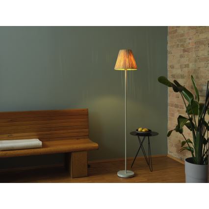 Ledvance - Lampa podłogowa DECOR RAFFIA 1xE27/15W/230V rafia