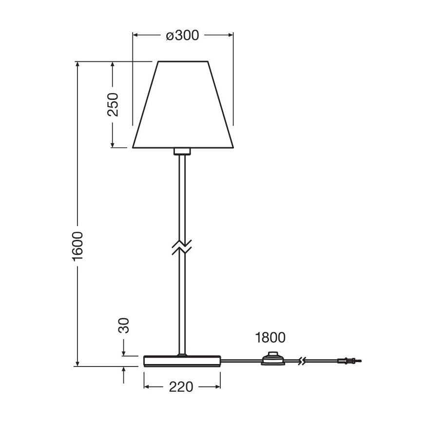 Ledvance - Lampa podłogowa DECOR RAFFIA 1xE27/15W/230V rafia