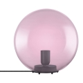 Ledvance - Lampa stołowa BUBBLE 1xE27/40W/230V różowa