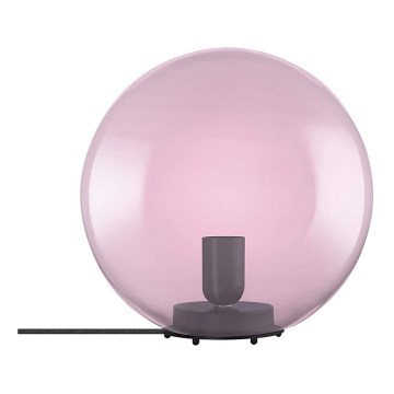 Ledvance - Lampa stołowa BUBBLE 1xE27/40W/230V różowa