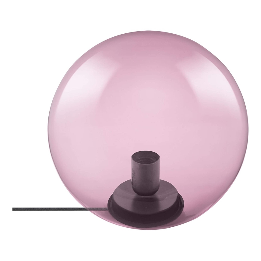 Ledvance - Lampa stołowa BUBBLE 1xE27/40W/230V różowa