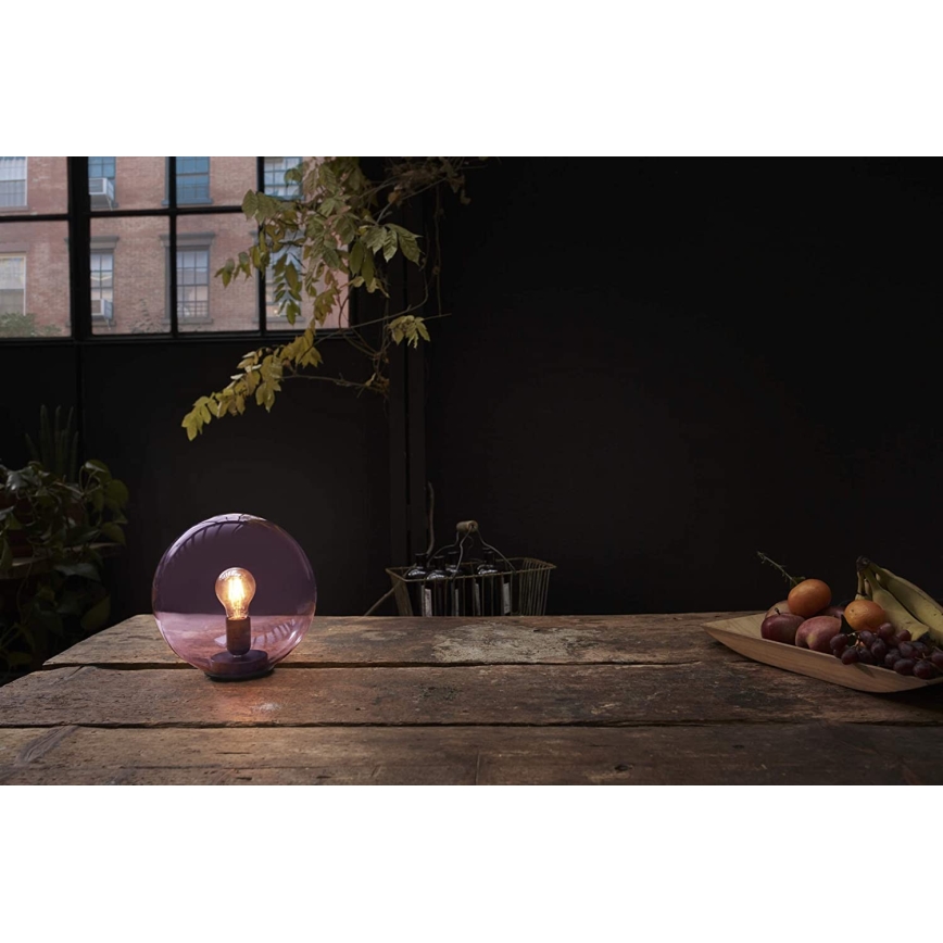 Ledvance - Lampa stołowa BUBBLE 1xE27/40W/230V różowa