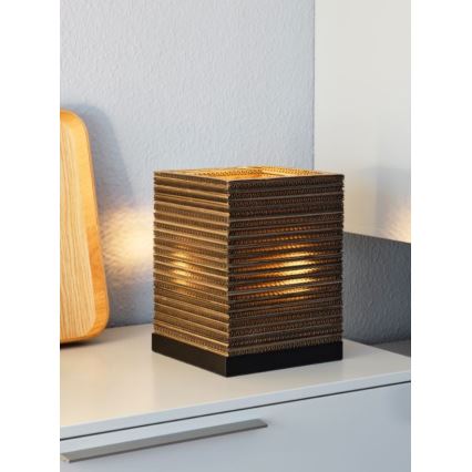Ledvance - Lampa stołowa DECOR CARDBOARD 1xE27/15W/230V 20x20 cm