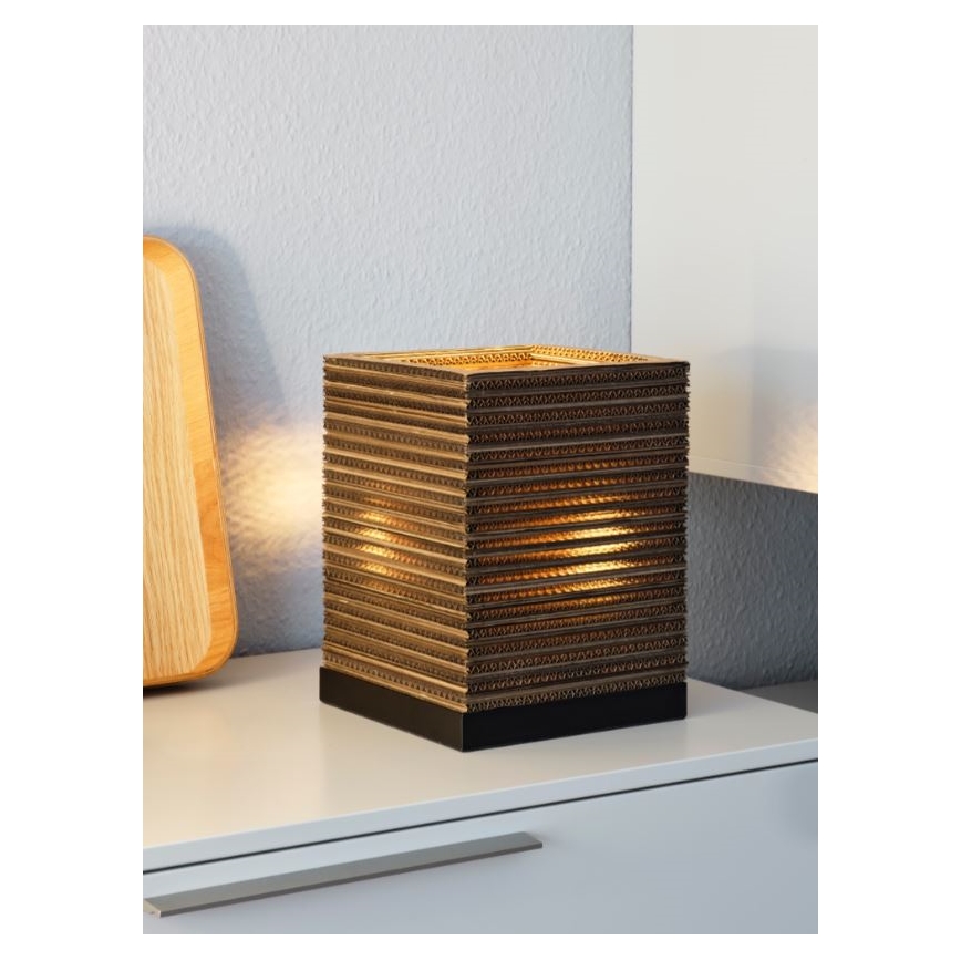 Ledvance - Lampa stołowa DECOR CARDBOARD 1xE27/15W/230V 20x20 cm