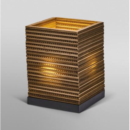 Ledvance - Lampa stołowa DECOR CARDBOARD 1xE27/15W/230V 20x20 cm