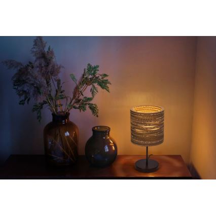 Ledvance - Lampa stołowa DECOR CARDBOARD 1xE27/15W/230V śr. 20 cm