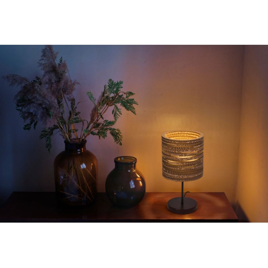 Ledvance - Lampa stołowa DECOR CARDBOARD 1xE27/15W/230V śr. 20 cm