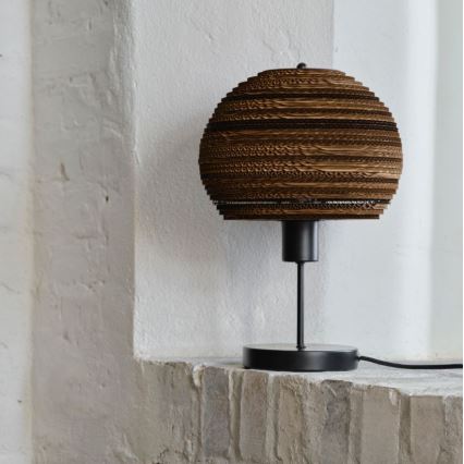 Ledvance - Lampa stołowa DECOR CARDBOARD 1xE27/15W/230V śr. 26 cm
