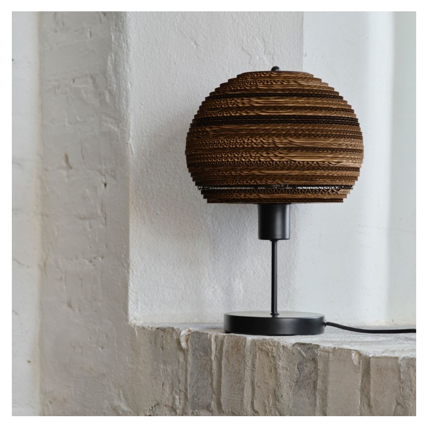 Ledvance - Lampa stołowa DECOR CARDBOARD 1xE27/15W/230V śr. 26 cm