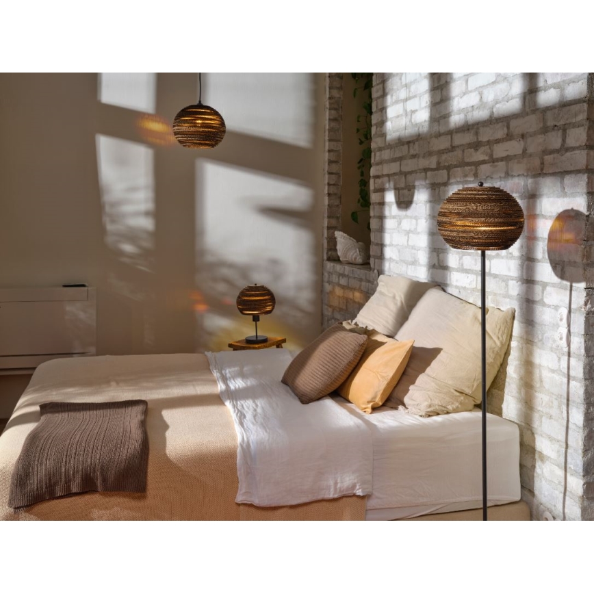 Ledvance - Lampa stołowa DECOR CARDBOARD 1xE27/15W/230V śr. 26 cm
