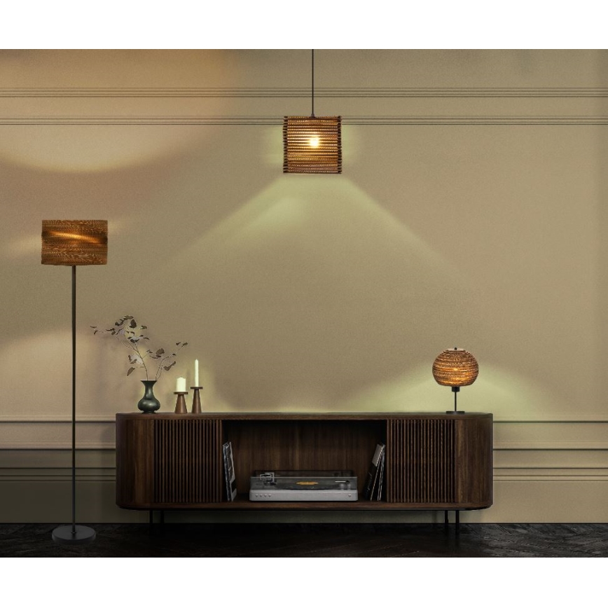 Ledvance - Lampa stołowa DECOR CARDBOARD 1xE27/15W/230V śr. 26 cm