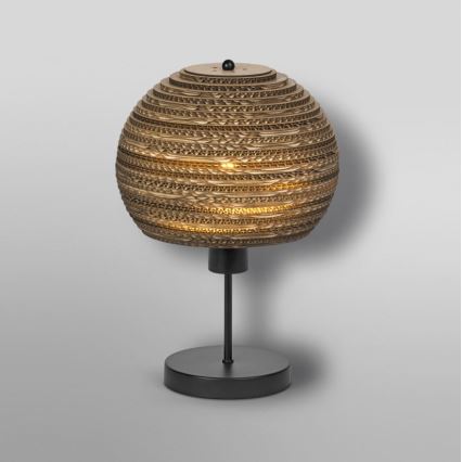 Ledvance - Lampa stołowa DECOR CARDBOARD 1xE27/15W/230V śr. 26 cm