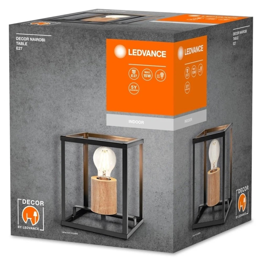 Ledvance - Lampa stołowa DECOR NAIROBI 1xE27/15W/230V