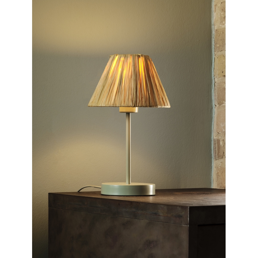 Ledvance - Lampa stołowa DECOR RAFFIA 1xE27/15W/230V rafia