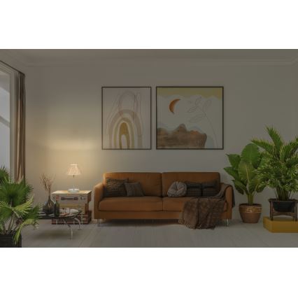 Ledvance - Lampa stołowa DECOR RAFFIA 1xE27/15W/230V rafia