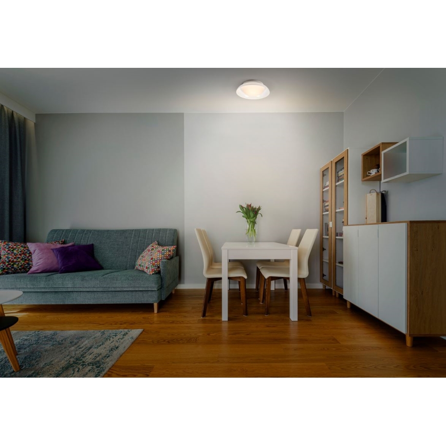 Ledvance - Lampa sufitowa ORBIS MILAN 2xE27/10W/230V biała