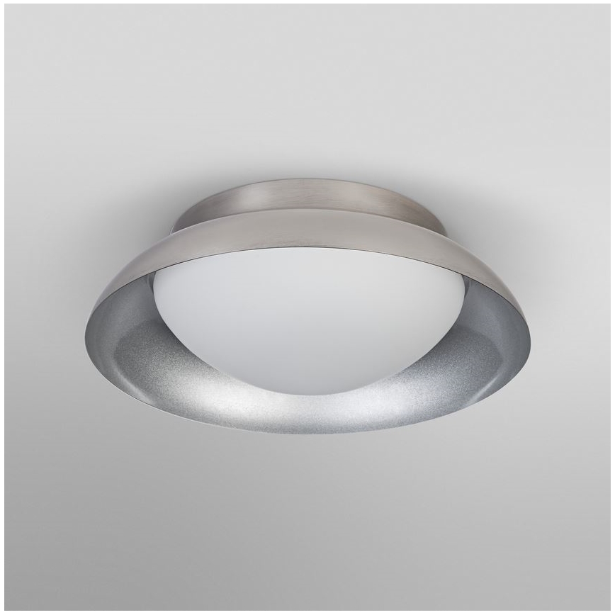 Ledvance - Lampa sufitowa ORBIS MILAN 2xE27/10W/230V srebrna