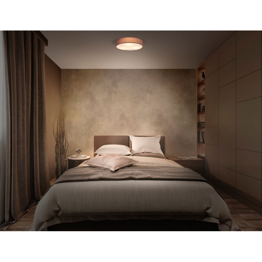 Ledvance - Lampa sufitowa ORBIS PARIS 1xE27/25W/230V brązowa
