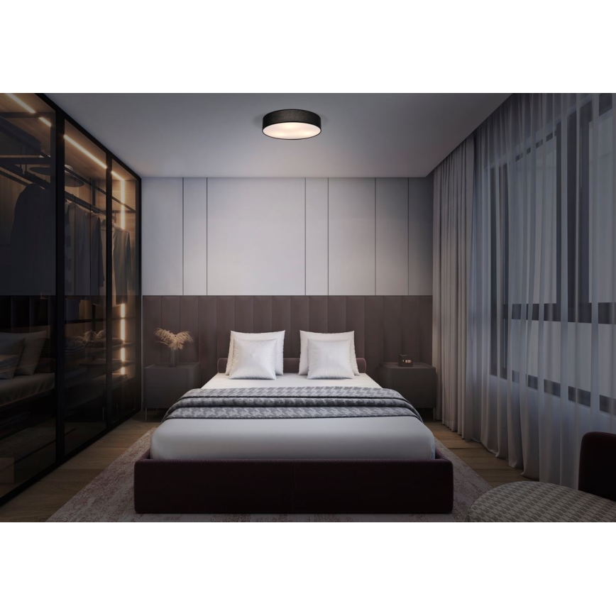 Ledvance - Lampa sufitowa ORBIS PARIS 1xE27/25W/230V czarna