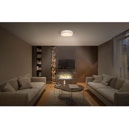 Ledvance - Lampa sufitowa ORBIS PARIS 3xE27/25W/230V kremowa