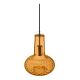 Ledvance - Lampa wisząca PEAR 1xE27/40W/230V pomarańczowa