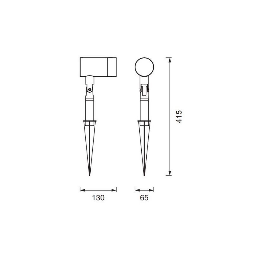 Ledvance - Lampa zewnętrzna ENDURA CLASSIC 1xGU10/35W/230V IP54