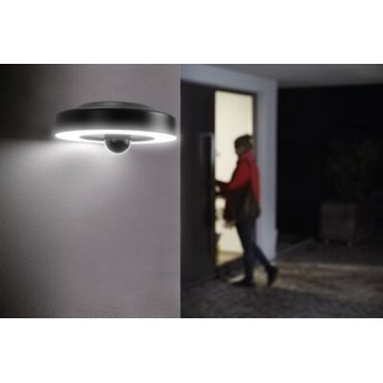 Ledvance - Lampa zewnętrzna LED z czujnikiem i kamera SMART+ LED/22W/230V IP44 Wi-Fi