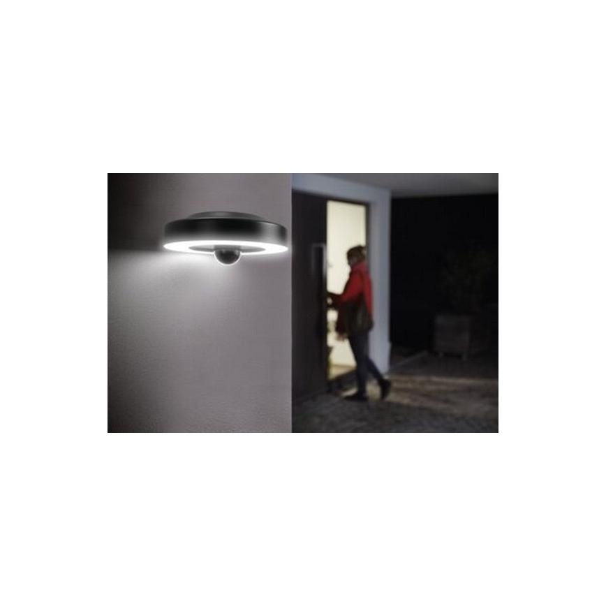 Ledvance - Lampa zewnętrzna LED z czujnikiem i kamera SMART+ LED/22W/230V IP44 Wi-Fi