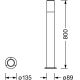 Ledvance - Lampa zewnętrzna PIPE 1xE27/25W/230V IP44 80 cm