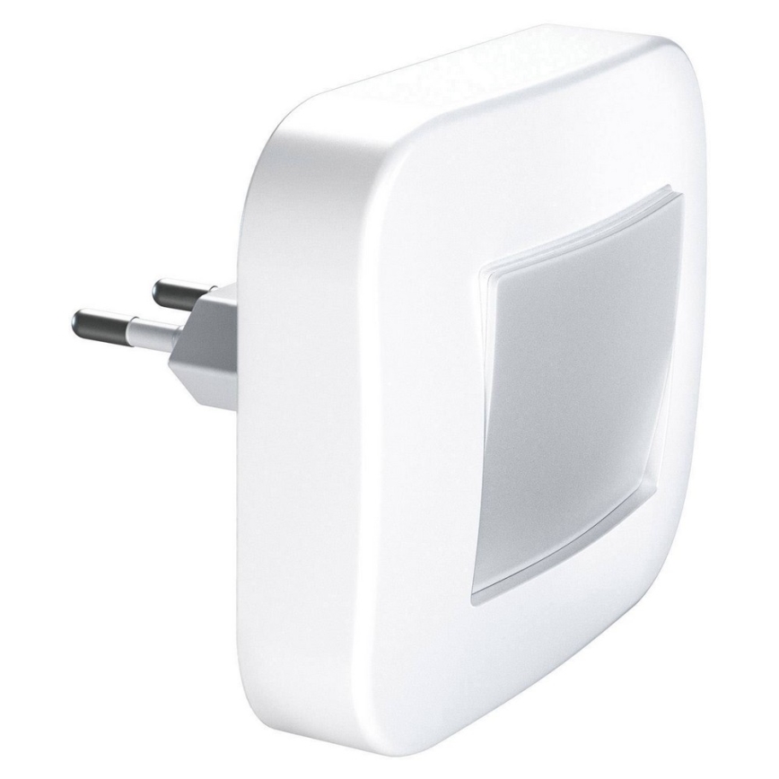 Ledvance - Lampka nocna LED z czujnikiem zmierzchu LUNETTA LED/0,2W/230V 3000K