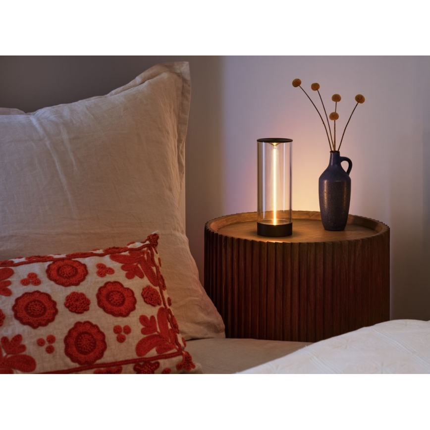 Ledvance - LED dotykowa lampka stołowa z funkcją ściemniania DECOR FILAMENT LED/1,2W/5V 1000 mAh