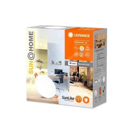 Ledvance - LED regulowane oświetlenie sufitowe SUN@HOME LED/8W/230V 2200-5000K CRI 95 Wi-Fi