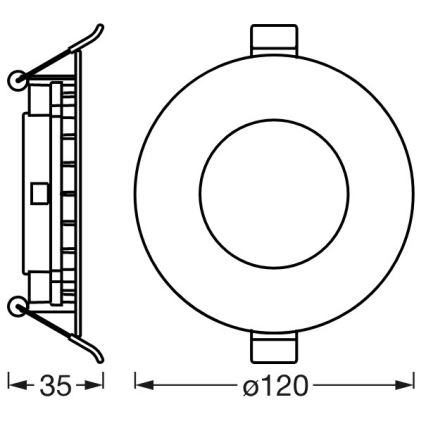 Ledvance - LED regulowane oświetlenie sufitowe SUN@HOME LED/8W/230V 2200-5000K CRI 95 Wi-Fi