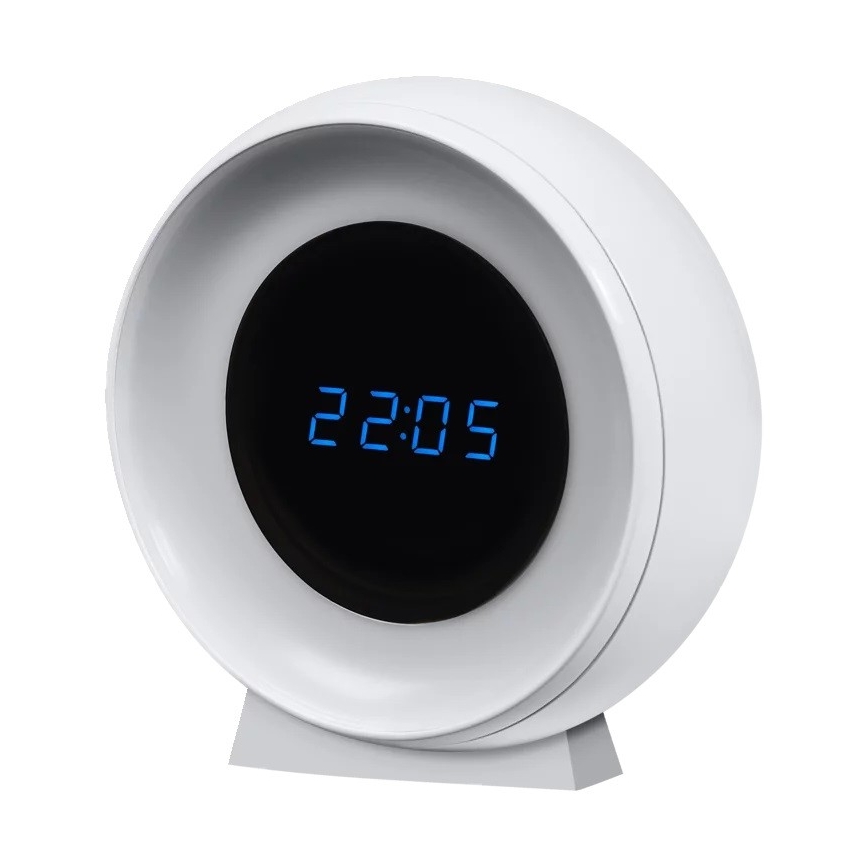 Ledvance - LED Cyfrowy zegar z podświeceniem NIGHTLUX LED/0,3W/5V 1000mAh 3000/4000/6500K
