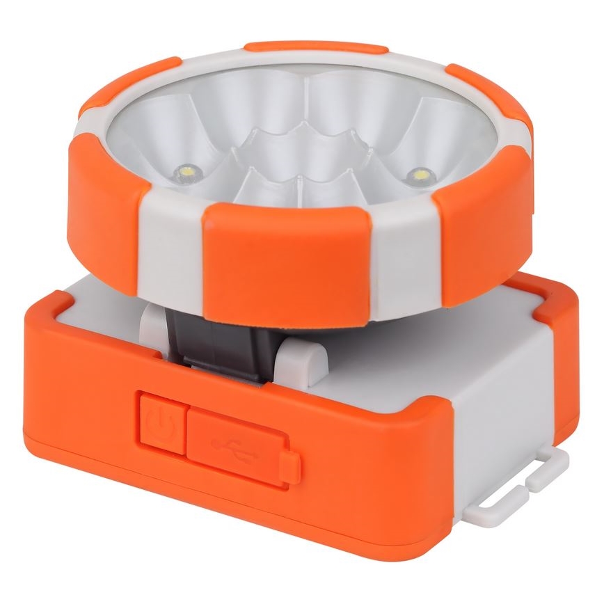 Ledvance - LED Czołówka akumulatorowa FLASHLIGHT LED/1,5W/5V 1200 mAh