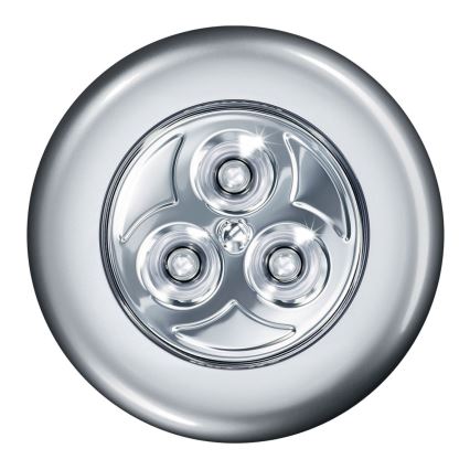 Ledvance - LED Dotykowa lampa orientacyjna DOT-IT LED/0,2W/3xAAA
