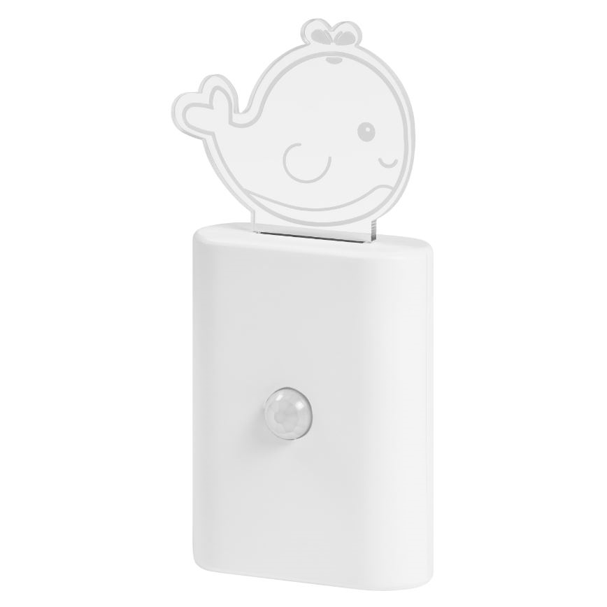Ledvance - LED Dziecięca orientacyjna lampka z czujnikiem NIGHTLUX LED/0,2W/4,5V