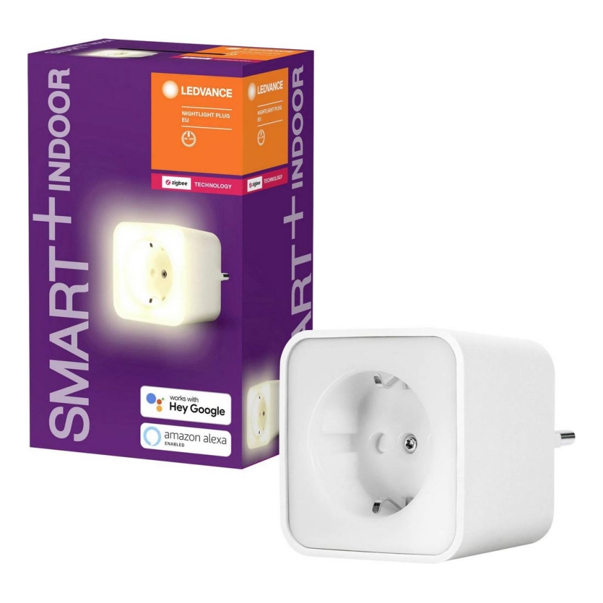 Ledvance - LED Inteligentne gniazdko z oświetleniem SMART+ PLUG 3680W