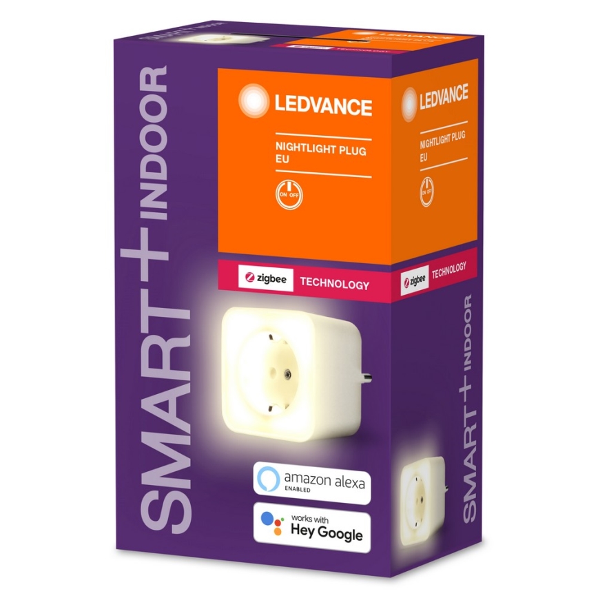 Ledvance - LED Inteligentne gniazdko z oświetleniem SMART+ PLUG 3680W