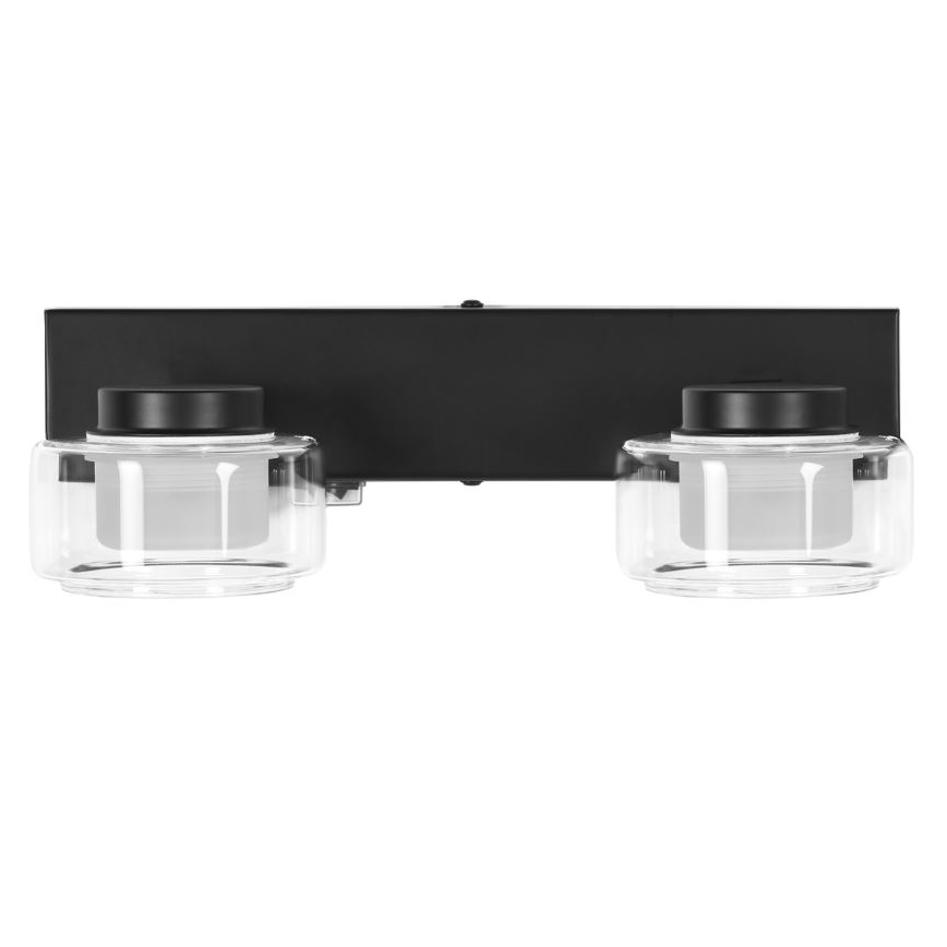 Ledvance - LED Kinkiet łazienkowy ORBIS FLAME 2xLED/5,5W/230V 3000/4000K IP44 czarny