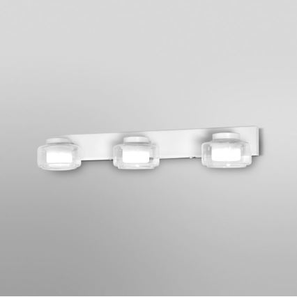 Ledvance - LED Kinkiet łazienkowy ORBIS FLAME 3xLED/5,5W/230V 3000/4000K IP44 biały