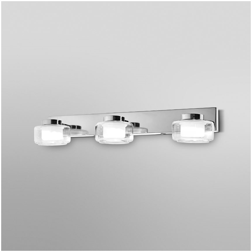 Ledvance - LED Kinkiet łazienkowy ORBIS FLAME 3xLED/5,5W/230V 3000/4000K IP44 chrom