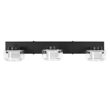 Ledvance - LED Kinkiet łazienkowy ORBIS FLAME 3xLED/5,5W/230V 3000/4000K IP44 czarny