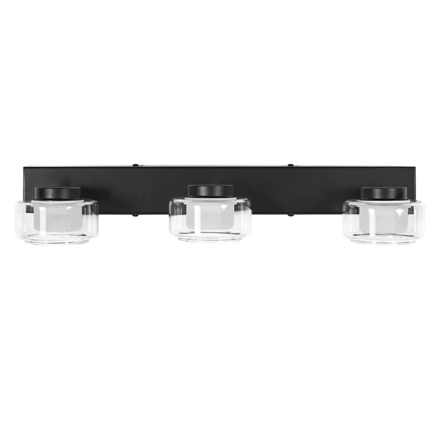 Ledvance - LED Kinkiet łazienkowy ORBIS FLAME 3xLED/5,5W/230V 3000/4000K IP44 czarny